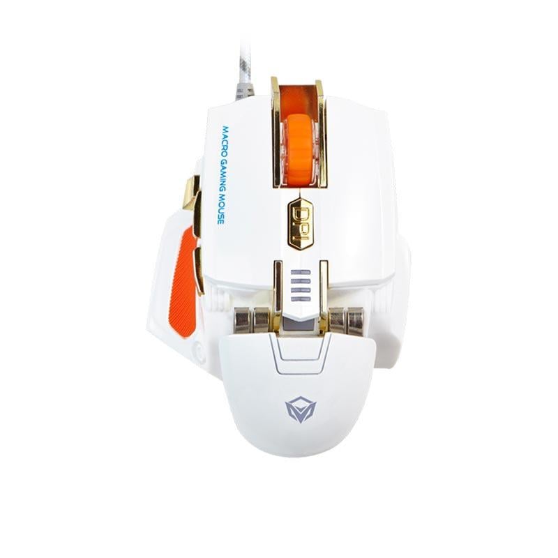 Компьютерная мышка MEETION MT-M975 Gaming проводная USB RGB-подсветка Белый (626972) Компьютерная мышка MEETION MT-M975 Gaming проводная USB RGB-подсветка Белый (626972)