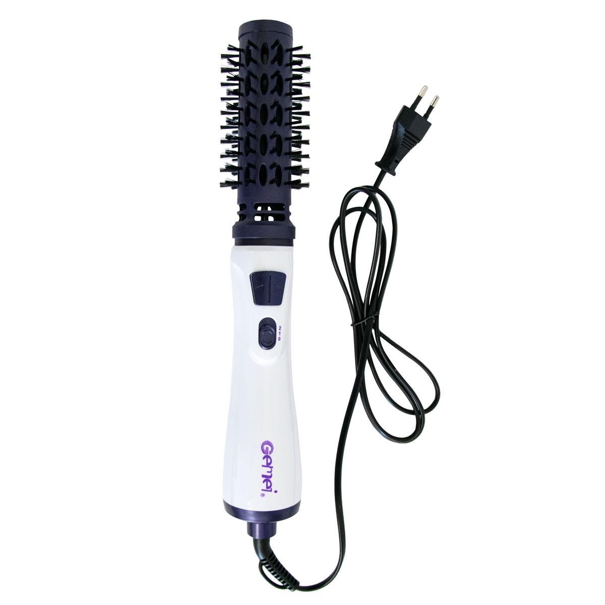 Фен браш с вращением 1000 W Gemei GM-4826 Белый/Фиолетовый (1010130-Other)