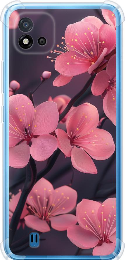 Чехол на Realme C11 2021 Пурпурная сакура (6075sp-2485-42517) Чехол на Realme C11 2021 Пурпурная сакура (6075sp-2485-42517)