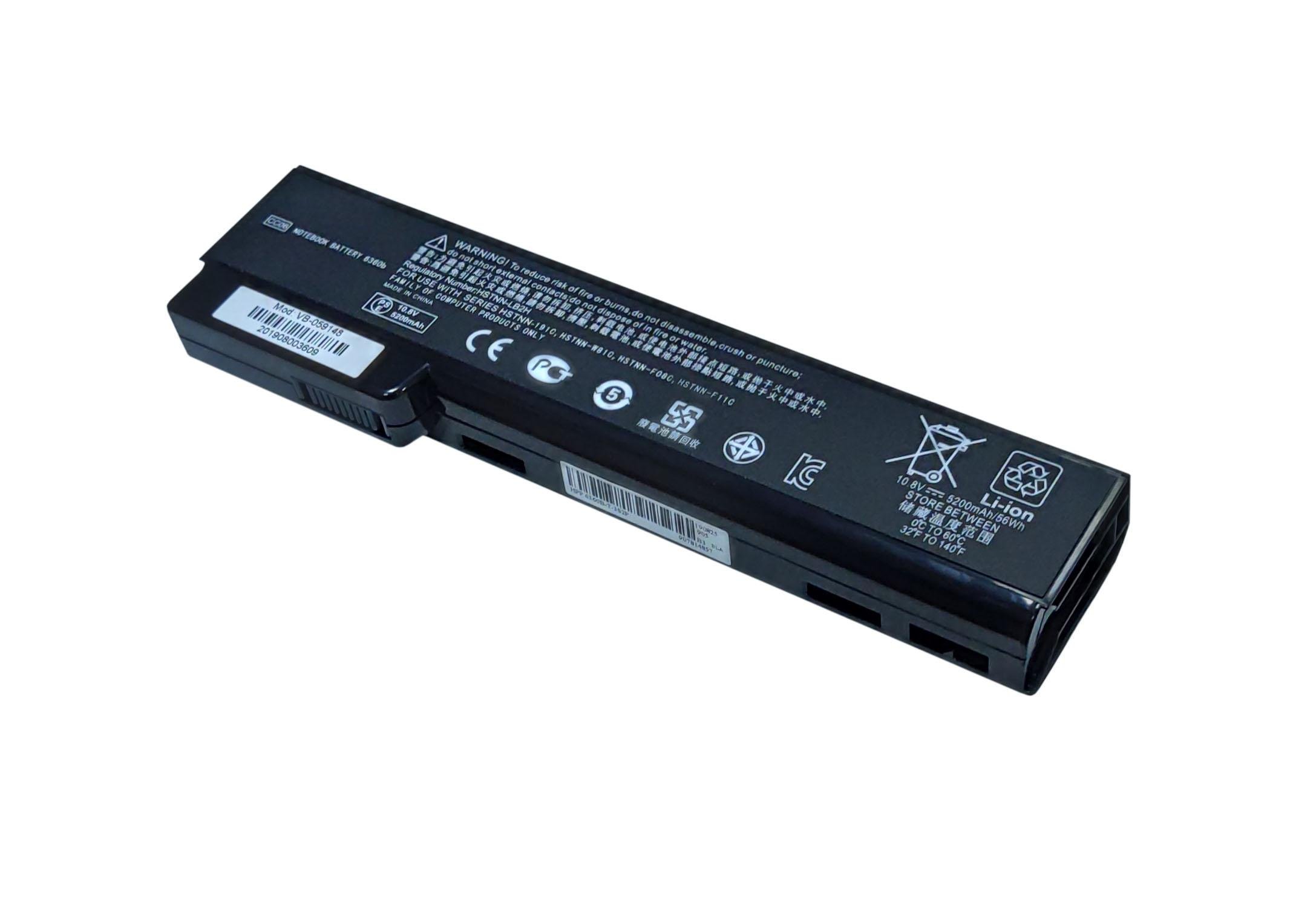 Аккумулятор для ноутбука HP HSTNN-LB2G Compaq 6560b 10,8 V 5200 mAh (059148) - фото 2