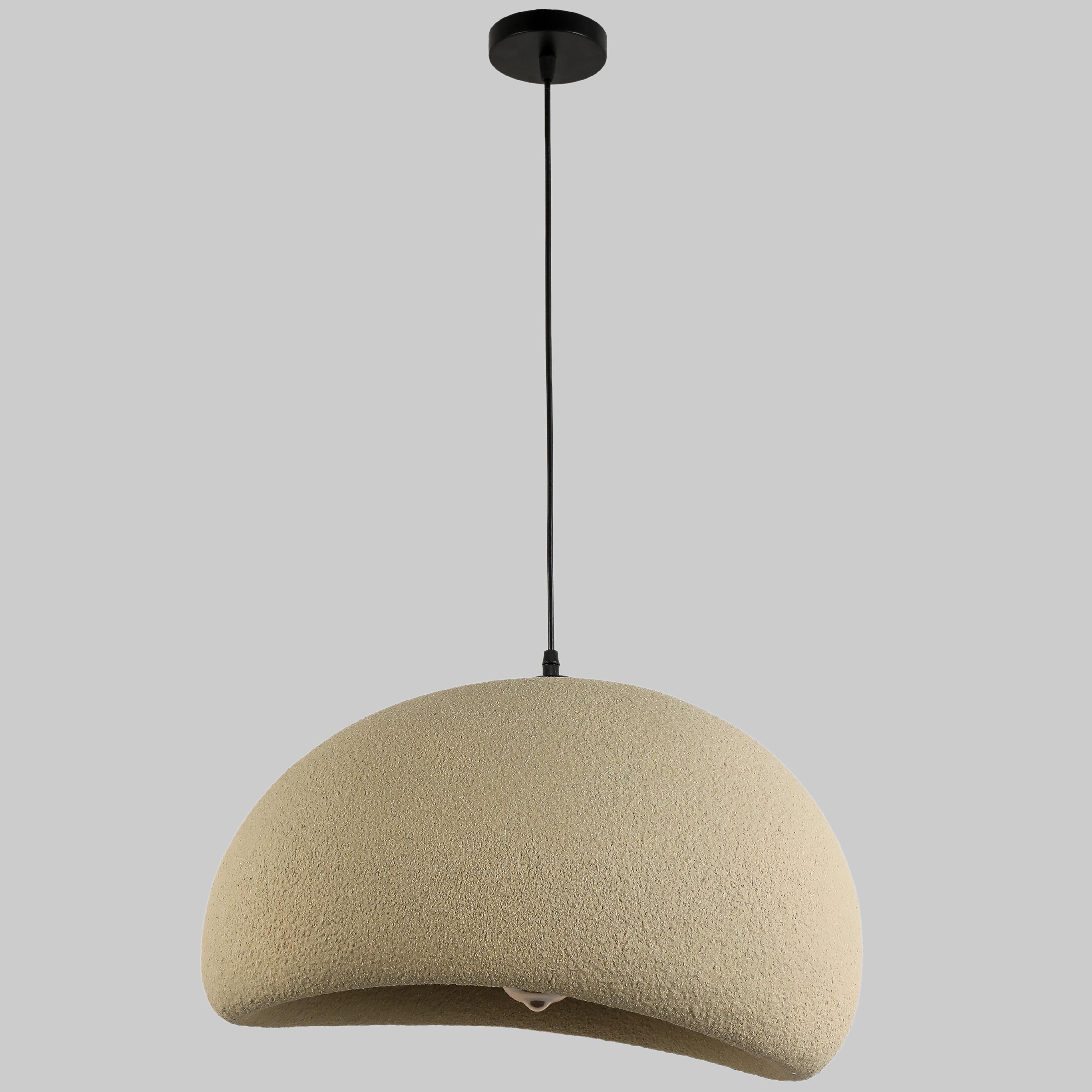 Підвіс-люстра гіпсовий Вабі Сабі 50 см Бежевий (909-XL3561 (500) BEIGE)