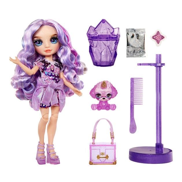 Кукла Rainbow High Violet Purple with Slime Kit & Pet Виолетта со слаймом и домашним любимцем (22277833)