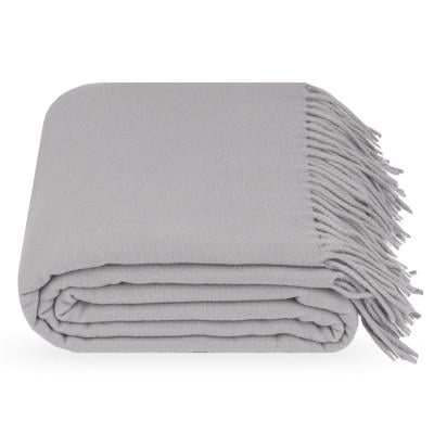 Плед овен 140х200 см Серый - фото 1 Плед овен 140х200 см Серый - фото 1