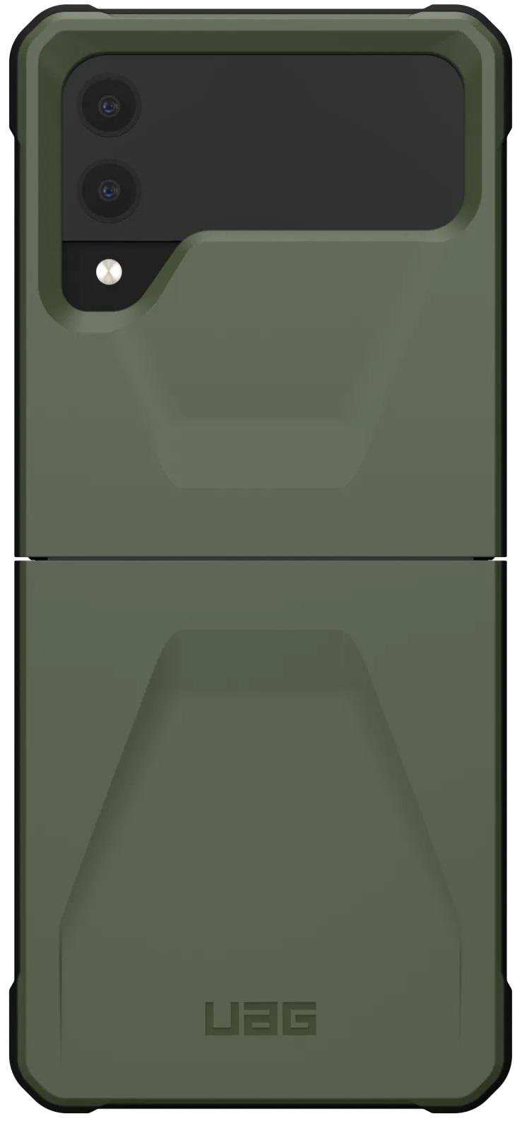 Чохол протиударний UAG Civilian 214007117272 Original для Samsung Galaxy Z Flip4 Olive