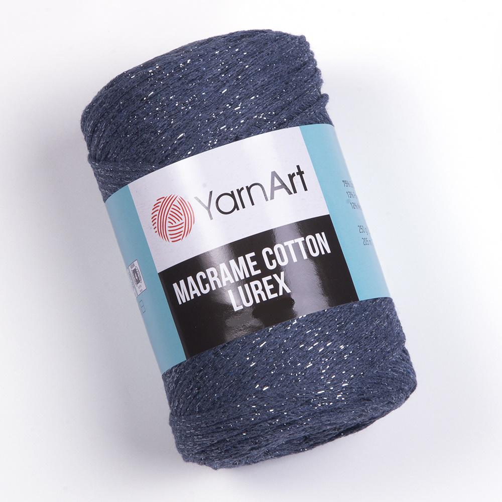 Пряжа YarnArt Macrame Cotton lurex 730