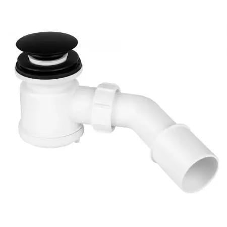 Сифон Mcalpine HC26CLMB для душевого поддона с механизмом клик-клак