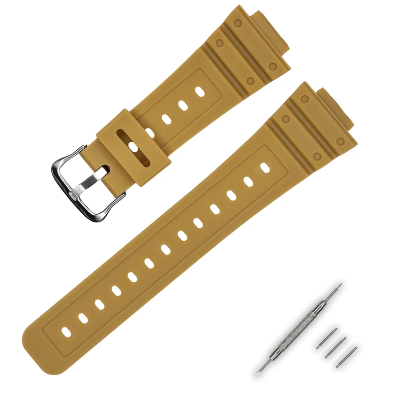 Ремінець для Casio G-Shock DW-5600 Beige SI (4097) Ремінець для Casio G-Shock DW-5600 Beige SI (4097)