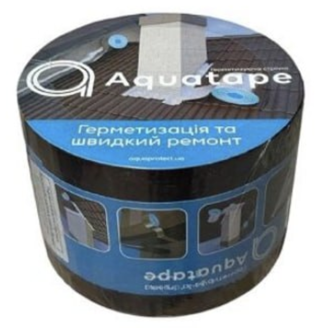 Лента герметизирующая битумная Aquatape 150 мм x 10 м Brown (2645012164) Лента герметизирующая битумная Aquatape 150 мм x 10 м Brown (2645012164)