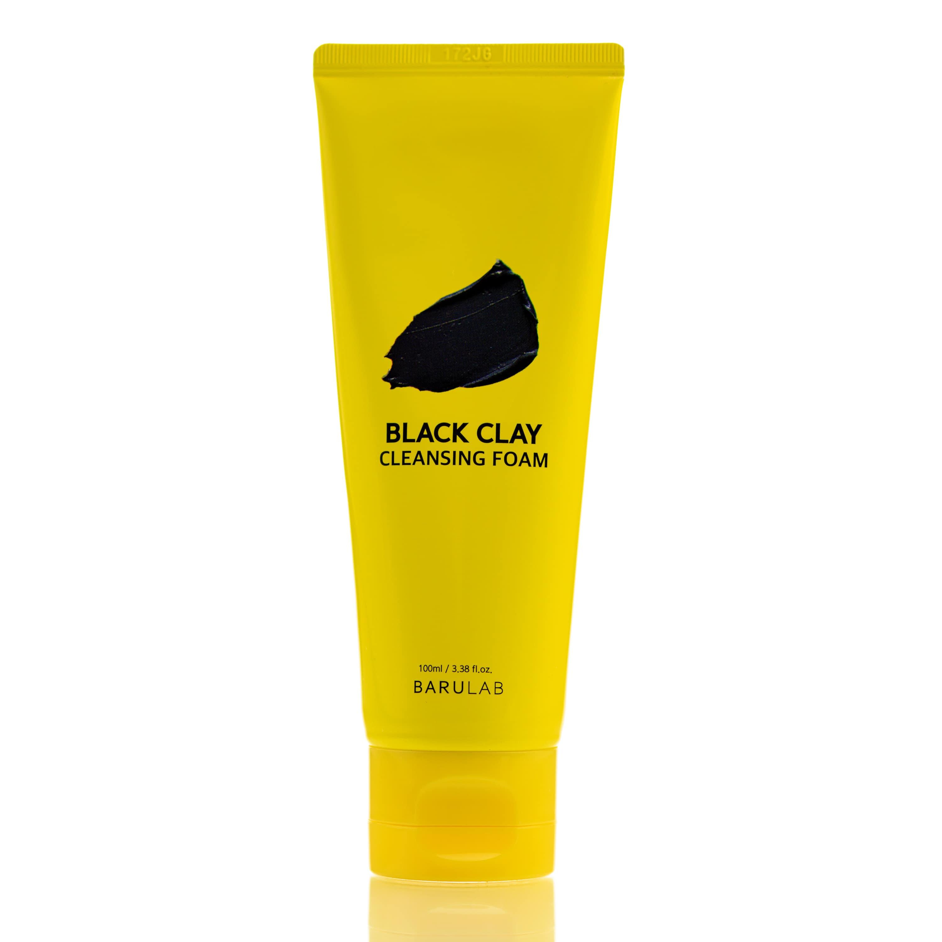 Очищающая пенка от черных точек Barulab black clay cleansing foam 100 мл