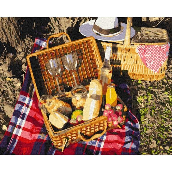 Картина по номерам Brushme GX38500 Набор для пикника 40x50 см (1378839780)