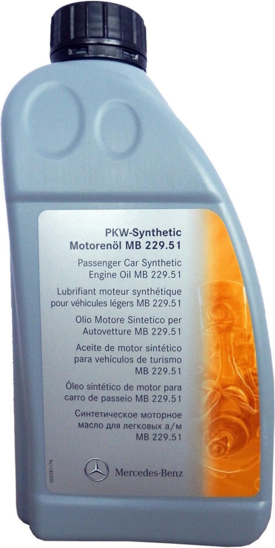 Моторное масло MB 229.51 Engine Oil 5W-30 1 л