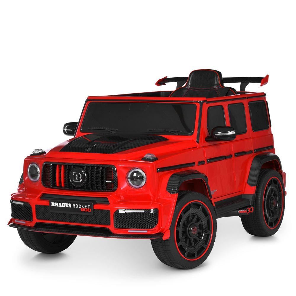 Детский электромобиль джип Mercedes Brabus G 900 Rocket Bambi M 6257EBLR-3 Красный (1876941974)