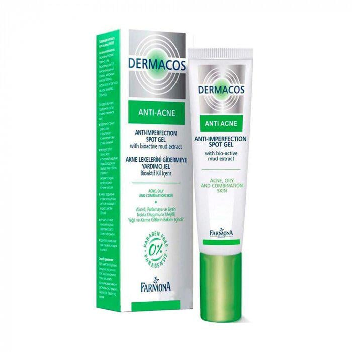 Гель для проблемної шкіри обличчя Farmona Dermacos Anti-Acne 15 мл (5900117095317) Гель для проблемної шкіри обличчя Farmona Dermacos Anti-Acne 15 мл (5900117095317)