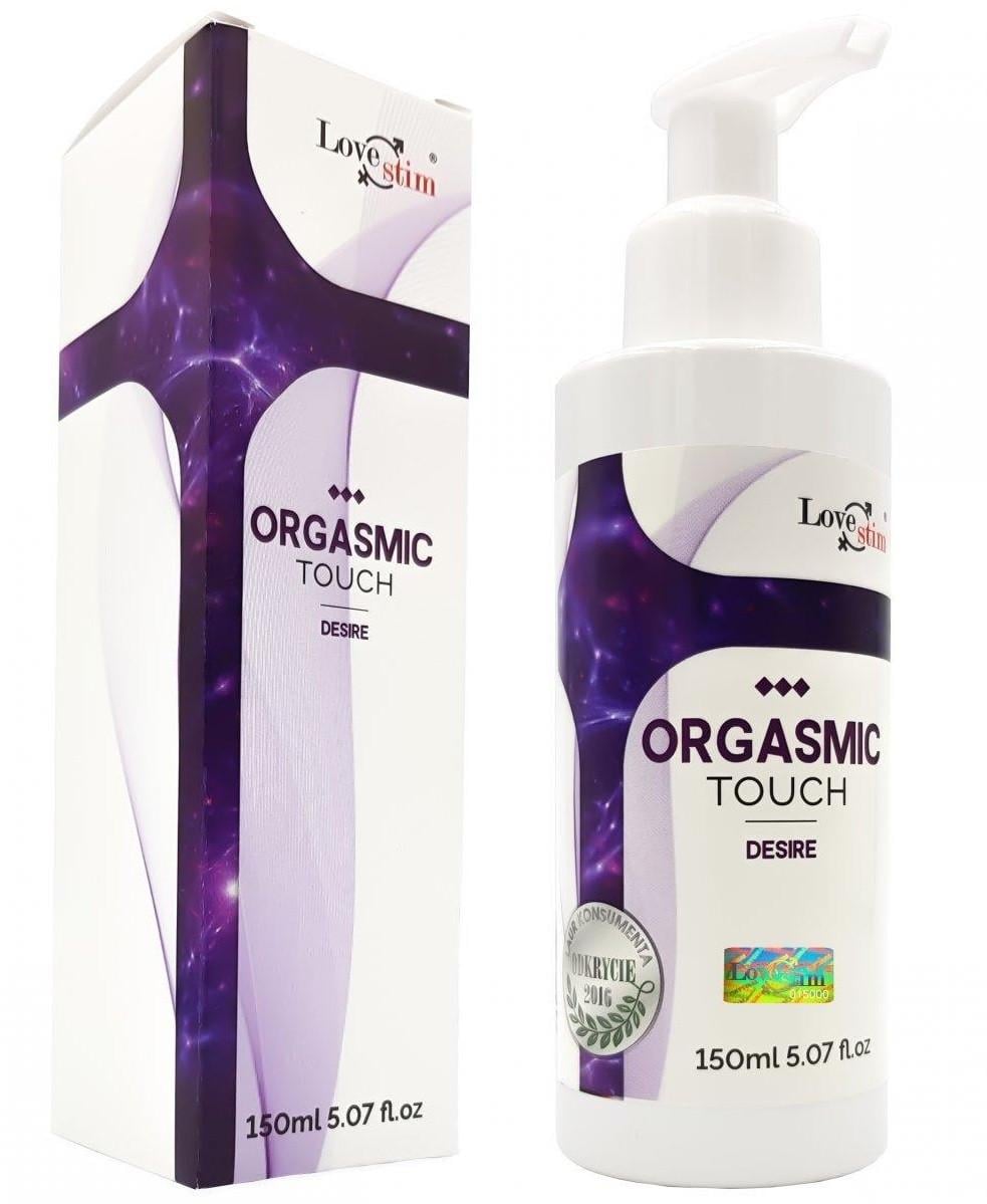 Лубрикант та масажний гель ароматизований LoveStim Orgasmic Touch Desire 2в1 зі збуджуючим ефектом 150 мл (2179374663)