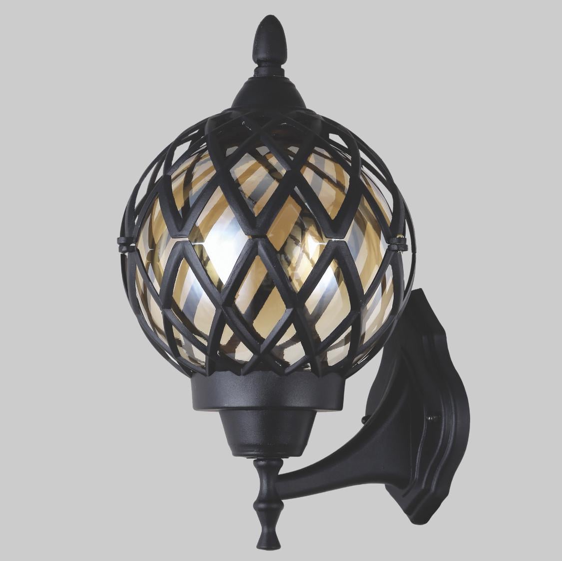 Світильник вуличний Чорний (67-V0104-M-WL BKK)