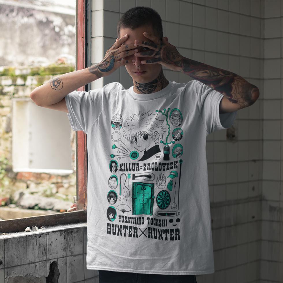Футболка унисекс Hunter x Hunter Yoshihiro Togashi 3XL Белый (0000010722) Футболка унисекс Hunter x Hunter Yoshihiro Togashi 3XL Белый (0000010722)