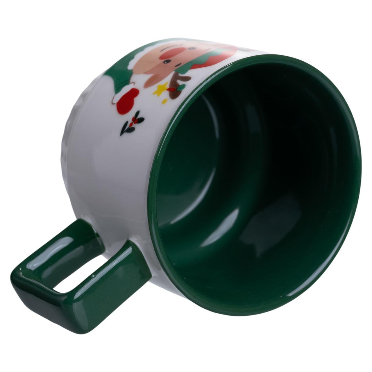 Чашка порцелянова Олень Рудольф 400 мл (FM-CS-50O) - фото 3 Чашка порцелянова Олень Рудольф 400 мл (FM-CS-50O) - фото 3