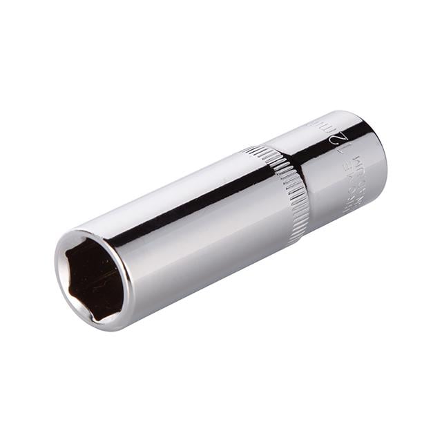 Головка шестигранна подовжена Intertool 3/8" 12 мм Cr-V STORM (ET-0422)