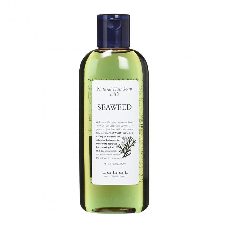 Шампунь з екстрактами морських водоростей LEBEL Natural Hair Soap with Seaweed Shampoo 240 мл
