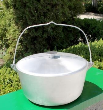 Казан туристический алюминиевый с крышкой 6 л (25393225) - фото 2