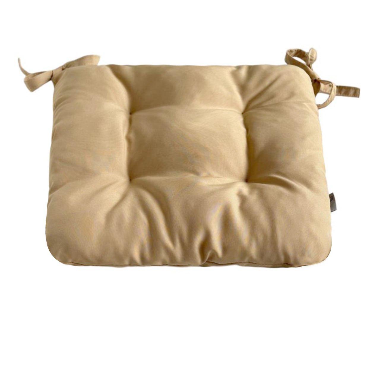 Подушка для стула/кресла/табурета 30х30х8 см Кремовый (1839820103) - фото 3 Подушка для стула/кресла/табурета 30х30х8 см Кремовый (1839820103) - фото 3