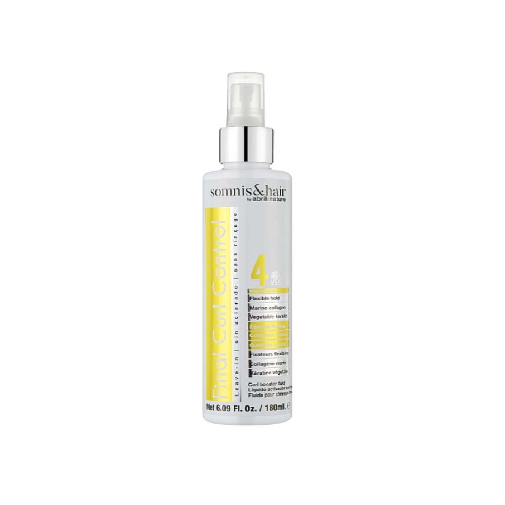 Спрей для блиску кучерявого волосся Somnis & Hair Final Curl Control 180 мл (056) Спрей для блиску кучерявого волосся Somnis & Hair Final Curl Control 180 мл (056)