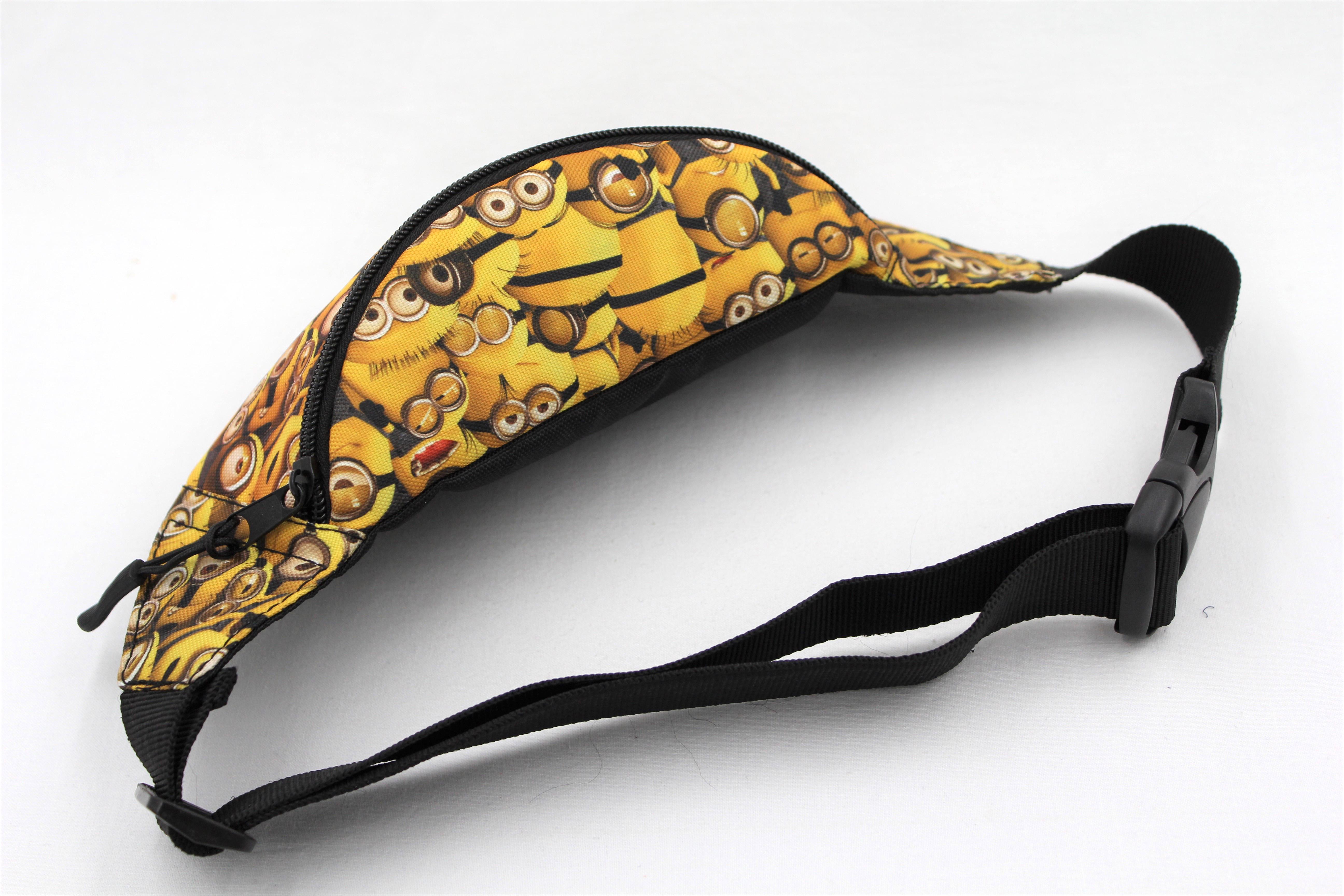 Сумка бананка дитяча з регулюючим ремінцем 4-8 років Посіпаки (Д-013) - фото 3 Сумка бананка дитяча з регулюючим ремінцем 4-8 років Посіпаки (Д-013) - фото 3