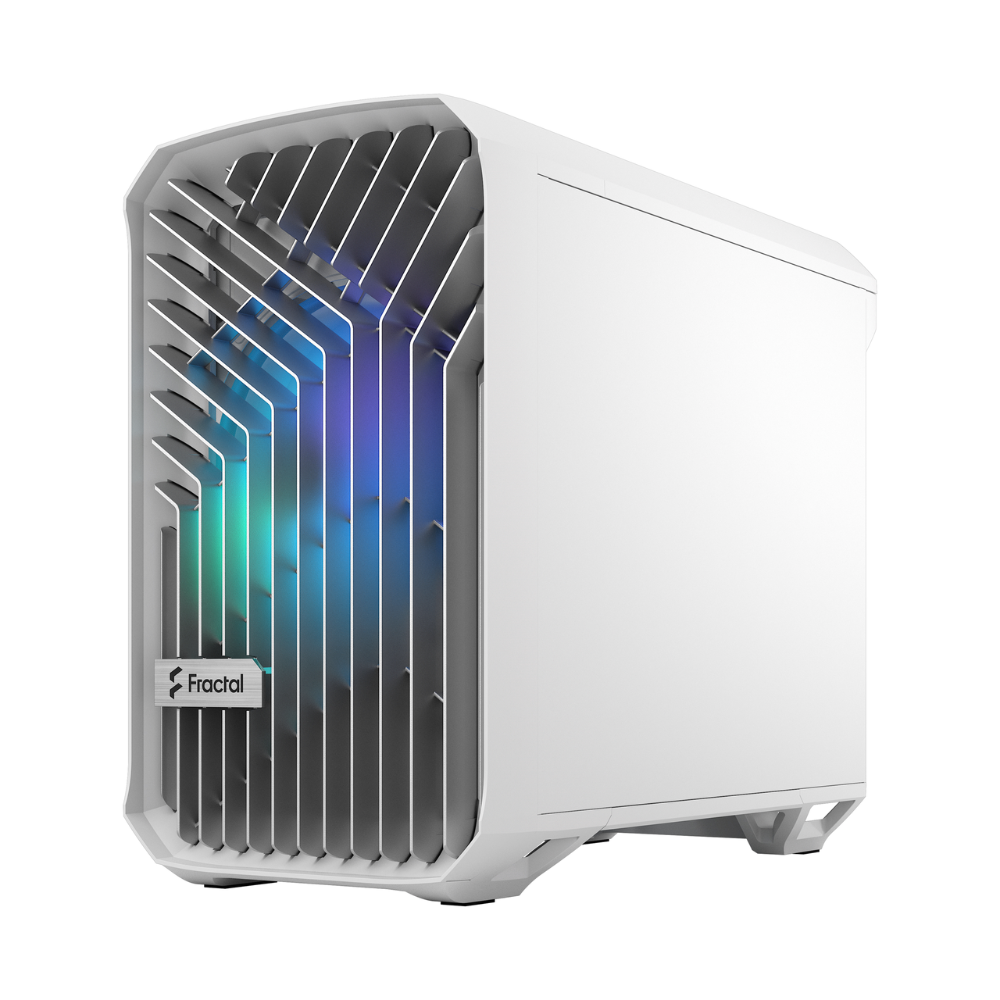 Корпус для компьютера Fractal Design Torrent Nano RGB TG Clear Tint no PSU White (FD-C-TOR1N-05) - фото 3 Корпус для компьютера Fractal Design Torrent Nano RGB TG Clear Tint no PSU White (FD-C-TOR1N-05) - фото 3