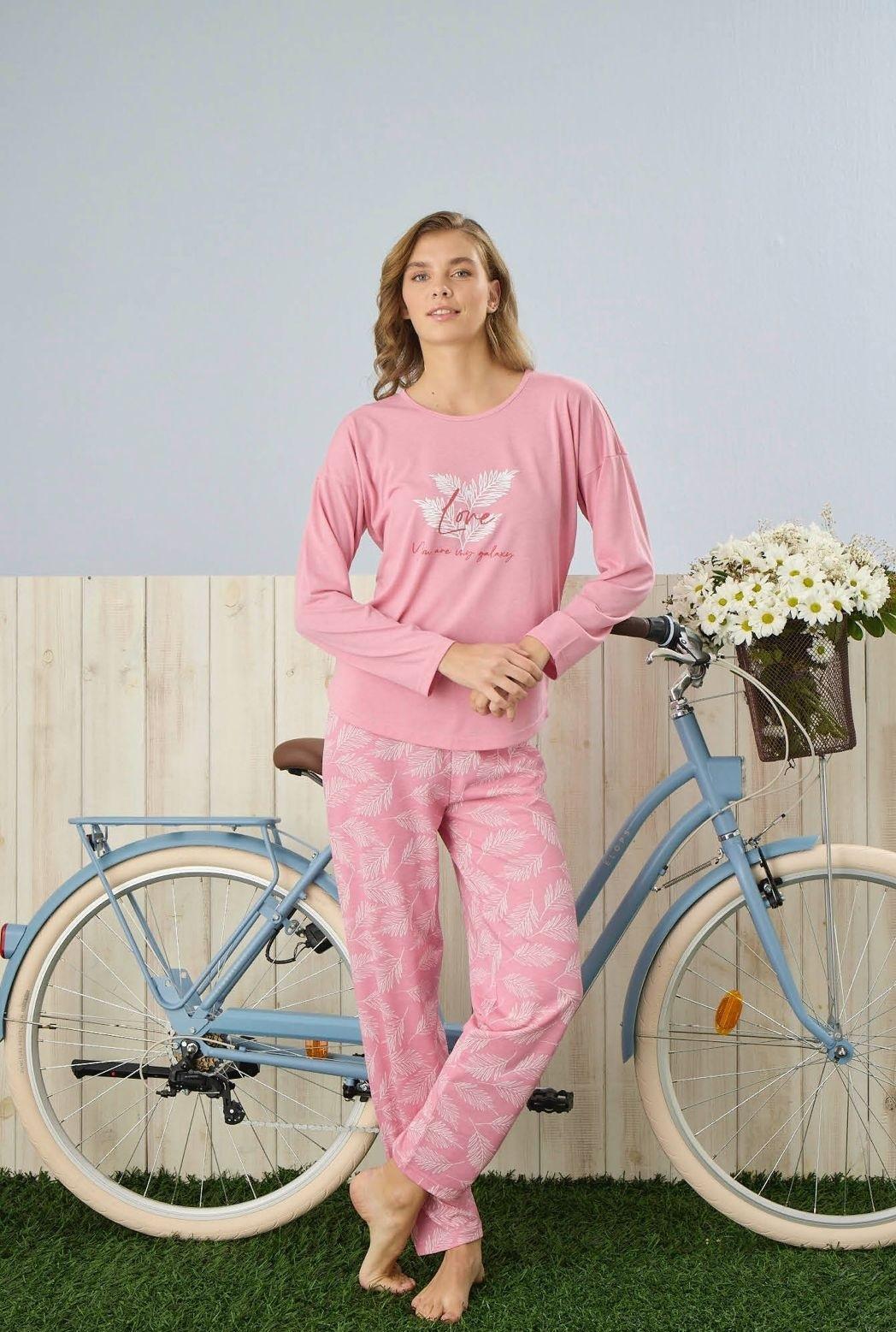 Пижама женская Tropik 2XL Розовый (PJ7300-3)