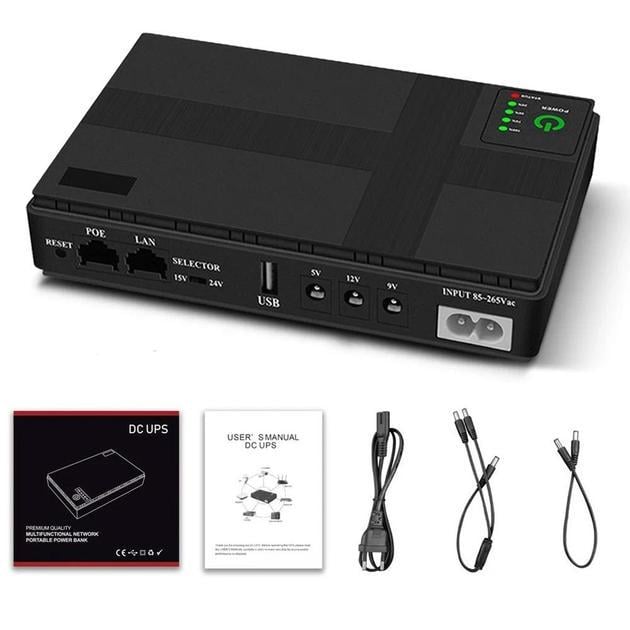Источник бесперебойного питания VOLTRONIC DC1018P Черный (GR-06794)