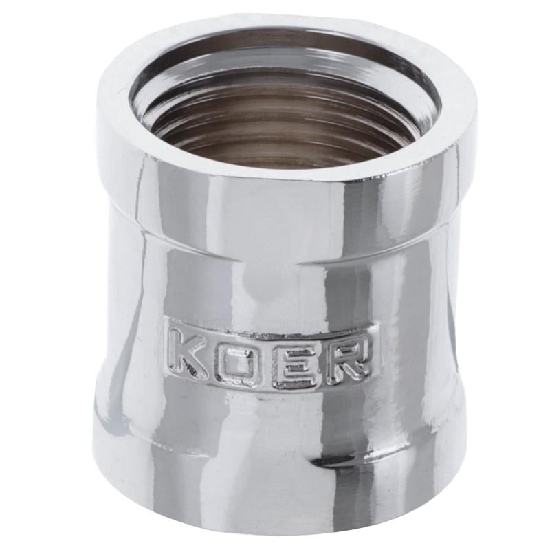Муфта KOER KF.C06.CHR 1/2" Хром (KF0116)