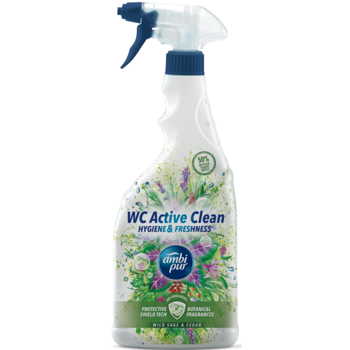 Средство для ванной комнаты Ambi pur WC Шалфей распылитель 750 мл Средство для ванной комнаты Ambi pur WC Шалфей распылитель 750 мл