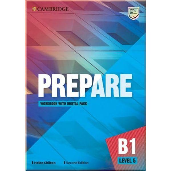 Рабочая тетрадь Cambridge English Prepare! Second Edition 5 Workbook with Digital Pack