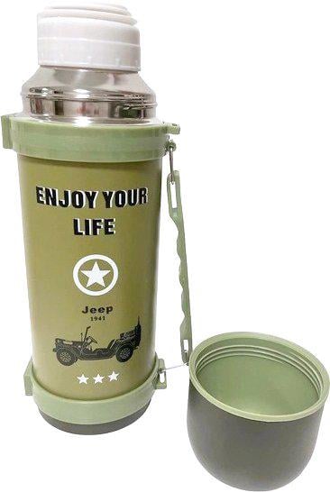 Термос Jeep 1,2 л Хакі - фото 3 Термос Jeep 1,2 л Хакі - фото 3