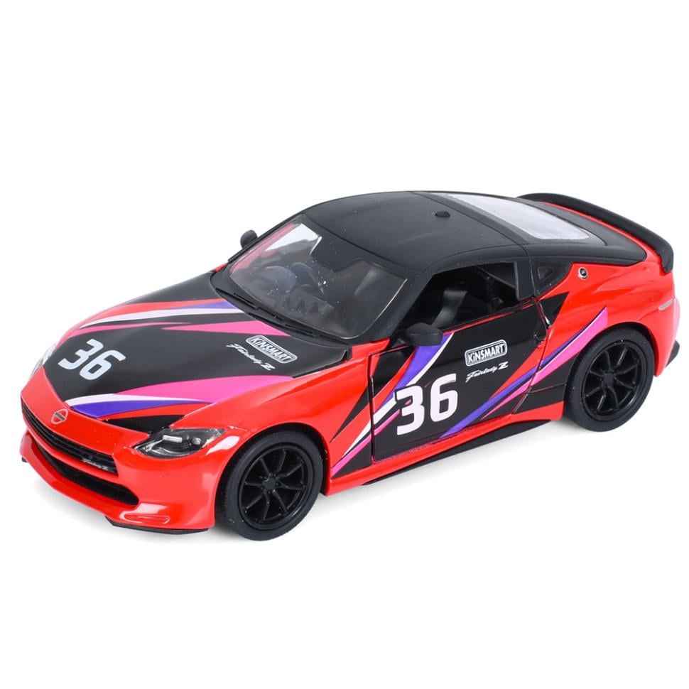 Машинка инерционная Kinsmart Nissan Fairlady Z 1:36 12 см открывается дверь