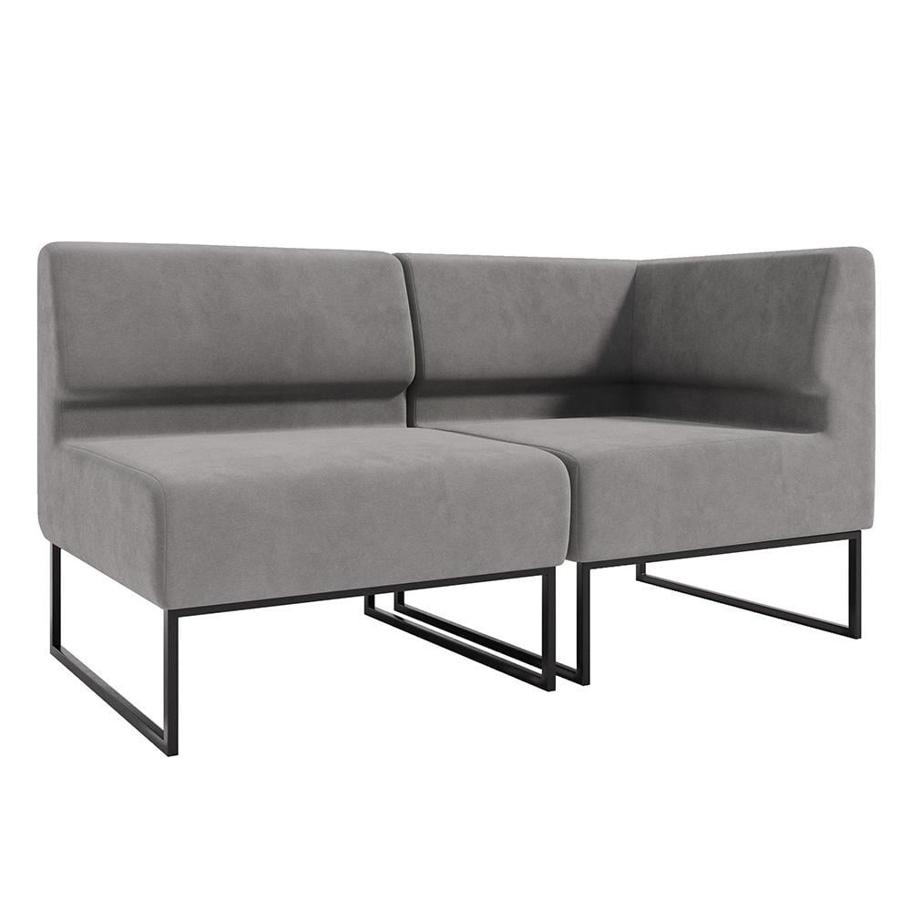 Диван модульный Lounge 154х77х83 см Stone Grey (rich_sofa_00419)