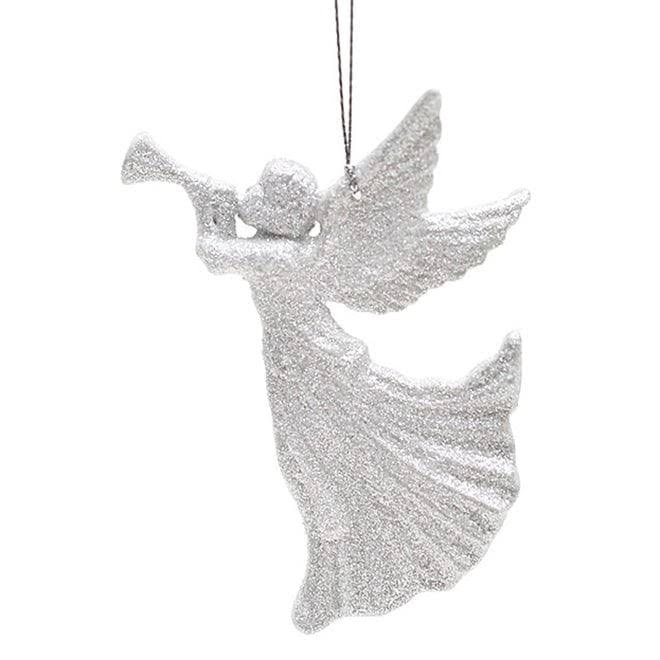 Новогодняя подвеска Ангел Белый (12100) Новогодняя подвеска Ангел Белый (12100)