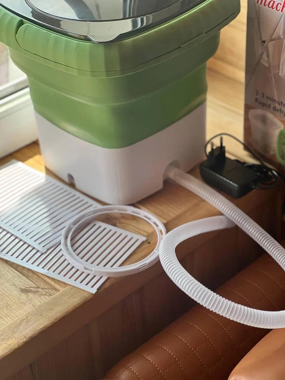 Силиконовая мини стиральная машина для нижнего белья носков для общежития и дачи без водопровода - фото 3 Силиконовая мини стиральная машина для нижнего белья носков для общежития и дачи без водопровода - фото 3