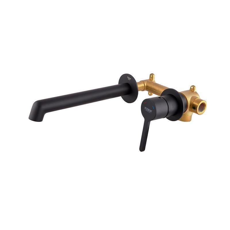 Смеситель для умывальника встраиваемый KOER KB-16029-05 Black (KR5489) Смеситель для умывальника встраиваемый KOER KB-16029-05 Black (KR5489)