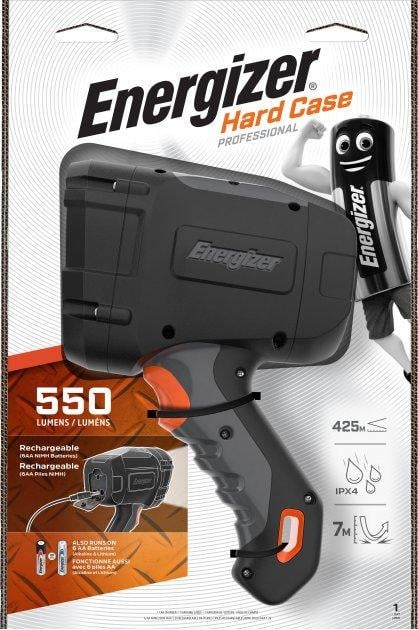 Ліхтар Energizer Hard Case Pro Rech LED Spotlight (103232) - фото 2