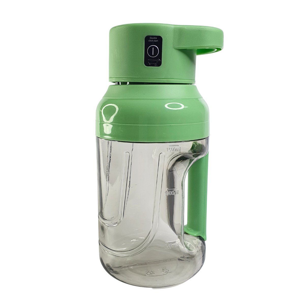 Блендер-чашка для смузи Press CupTon Barrel 2в1 беспроводная 1,5 л Зеленый (CTBL-345-Green)