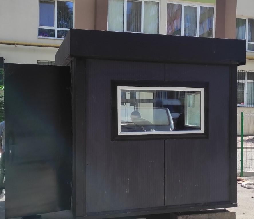 Пост охорони 2,4х2,5х2,5 м (242525) - фото 2 Пост охорони 2,4х2,5х2,5 м (242525) - фото 2