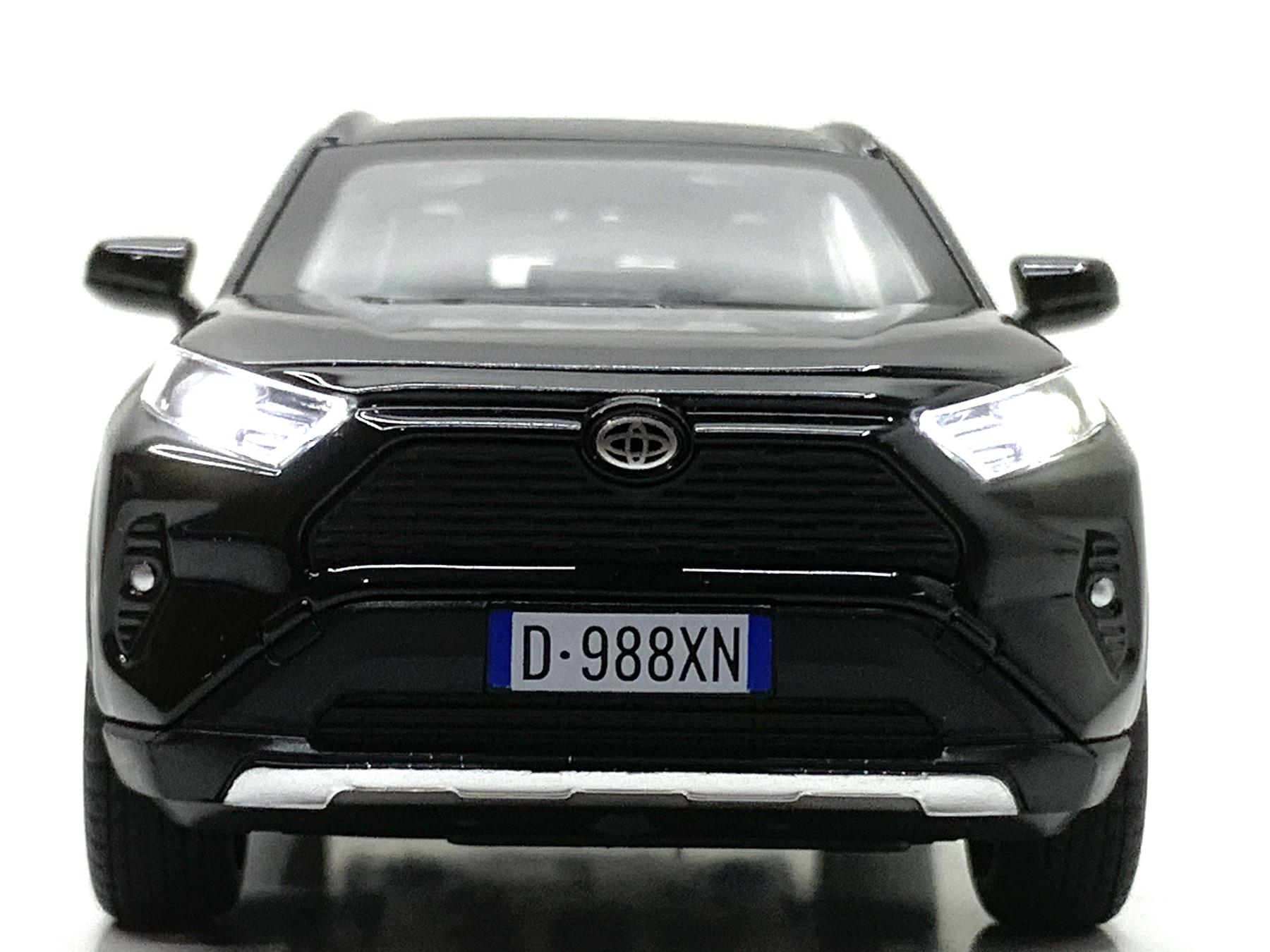 Машина TK Union Group Toyota RAV4 інерційна двері відчиняються/багажник Чорний (40962) - фото 5