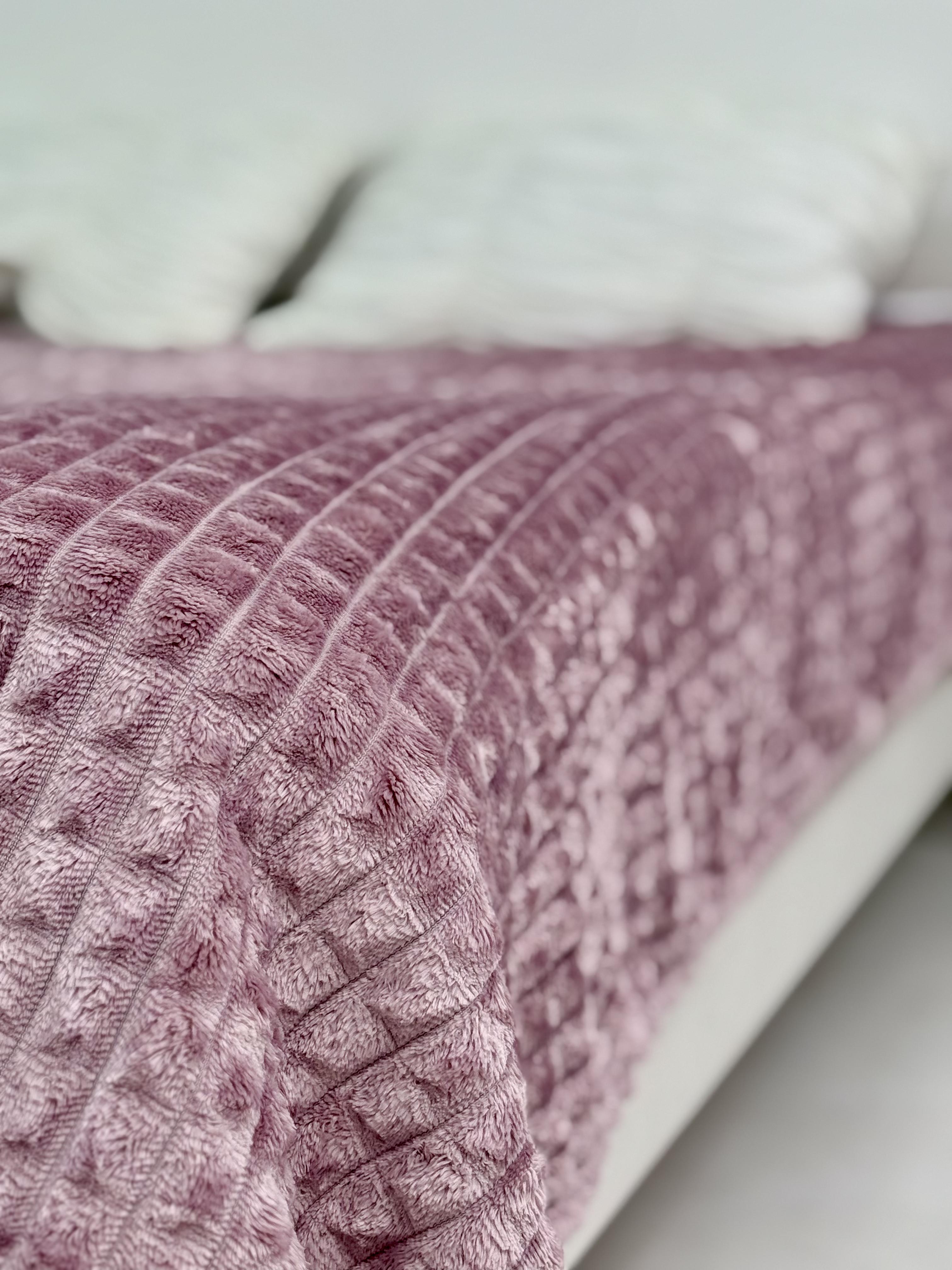 Плед Кубик 200x230 см Розовый (14037) - фото 2 Плед Кубик 200x230 см Розовый (14037) - фото 2