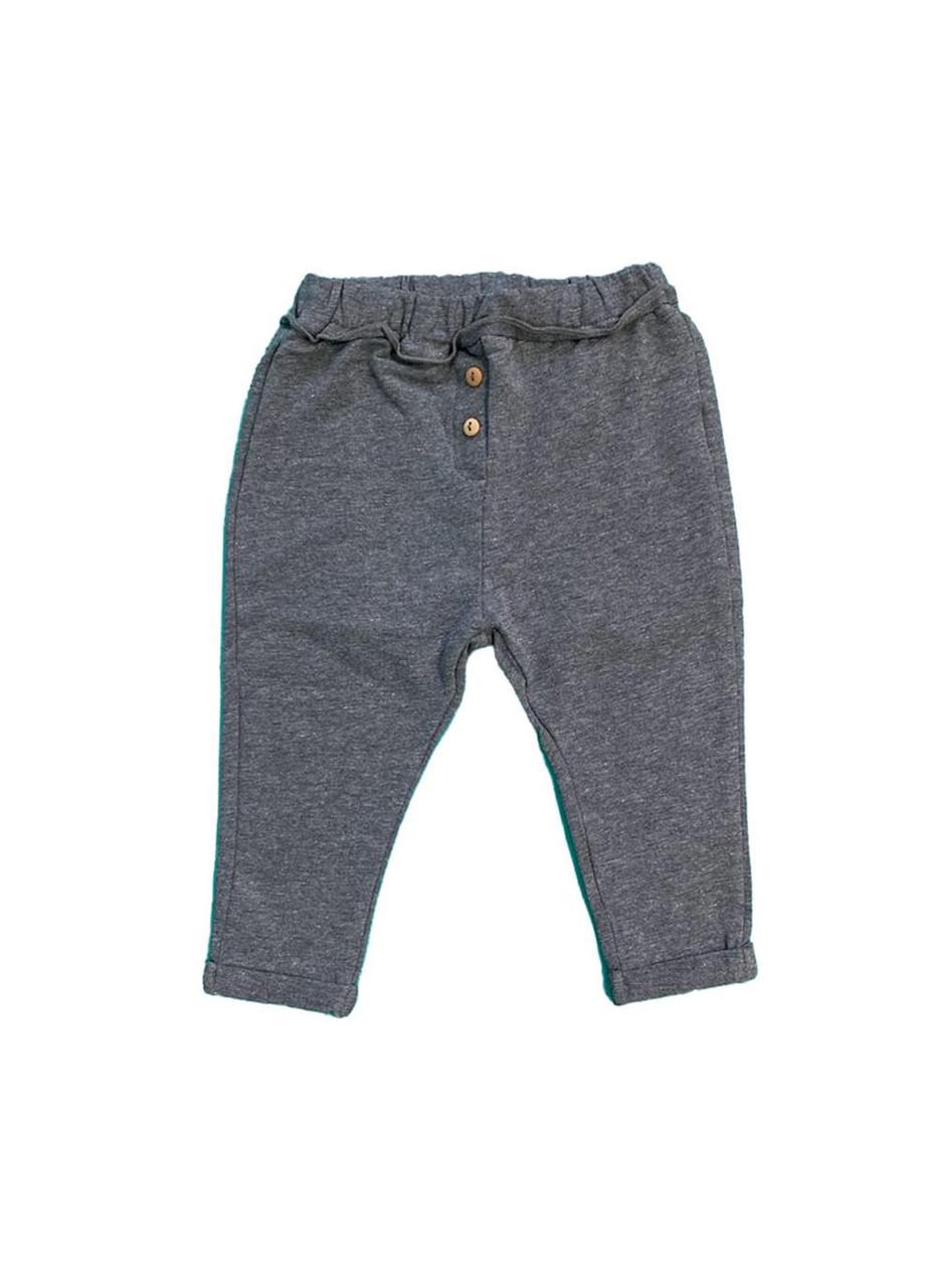 Штаны детские OVS хлопковые 12-18 мес. 80 см Серый (2081861343)