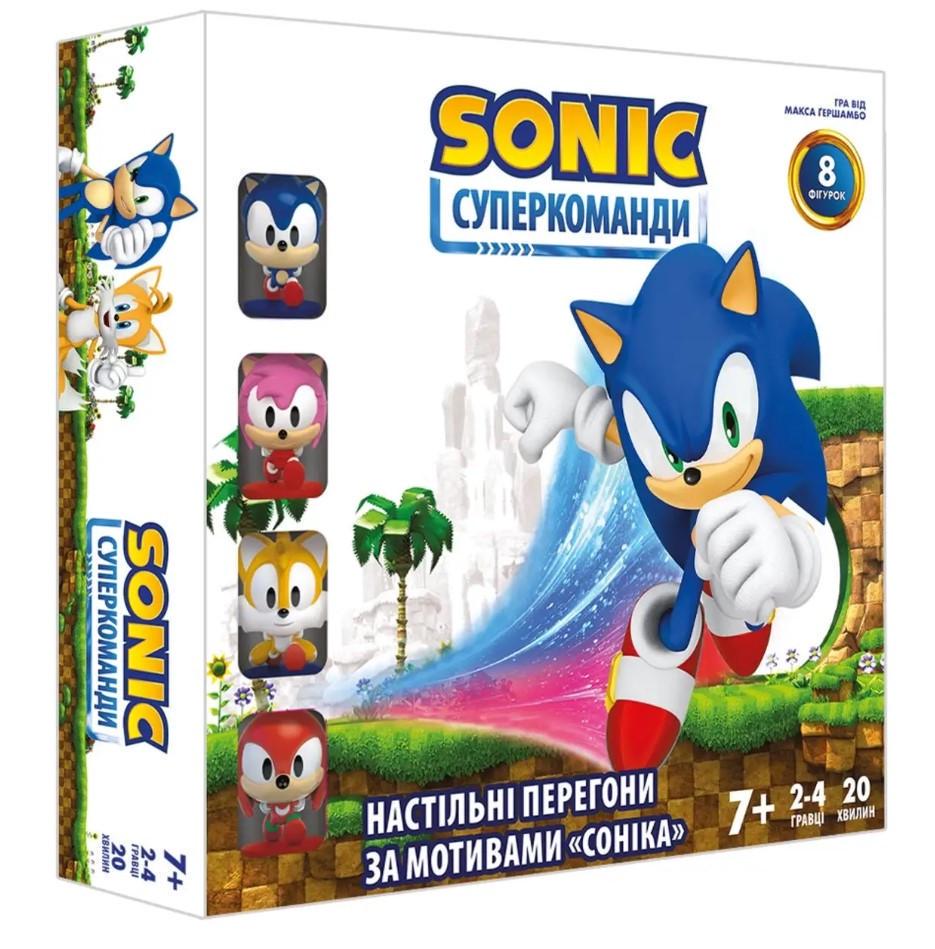 Настольная игра Соник. Суперкоманды (GKCH094S)