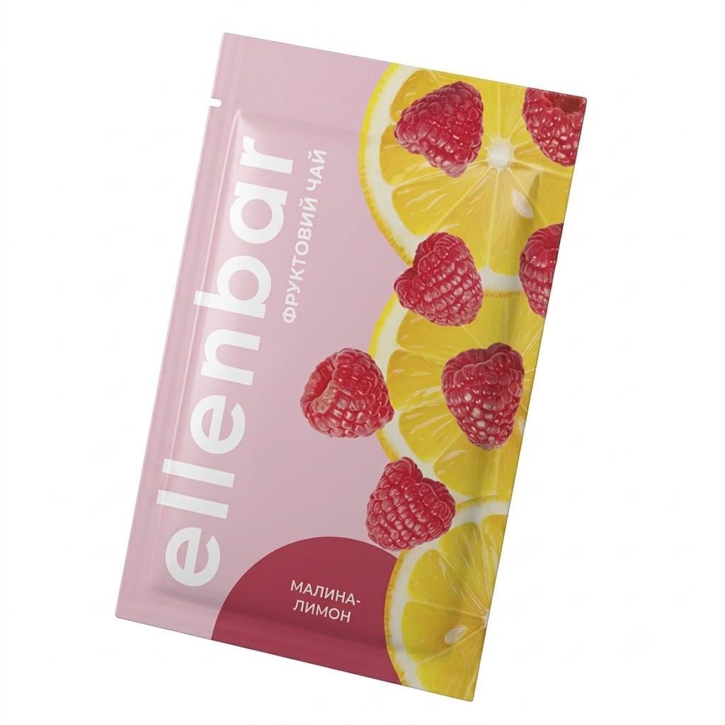 Чай концентрат Ellenbar Малина-лимон саше 50 г (Ellbtea0006)