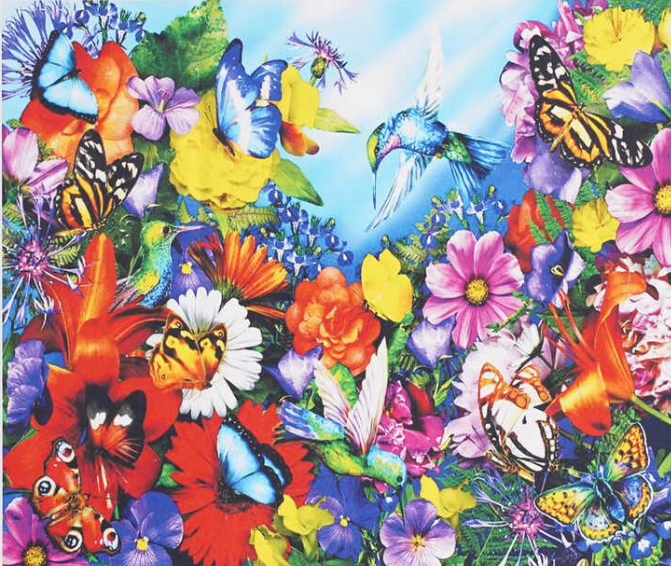 Картина за номерами TK Group 32221 30 Маленька колібрі 40х30 см (121673)