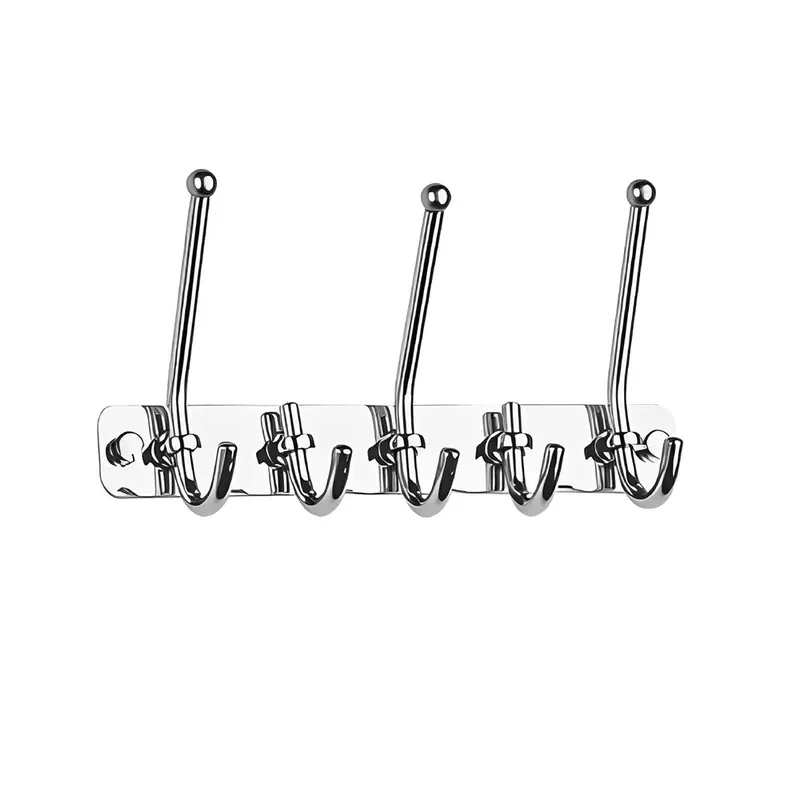 Планка-крючок Haiba HB201-5 для полотенца с пятью крючками 300 мм