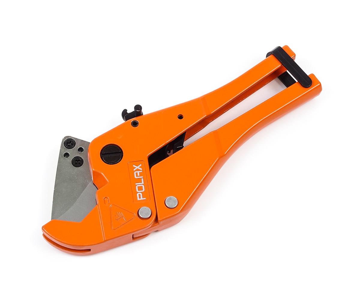 Труборіз Polax Посилений для ПП і ПВХ труб 3-42 мм (25-012)